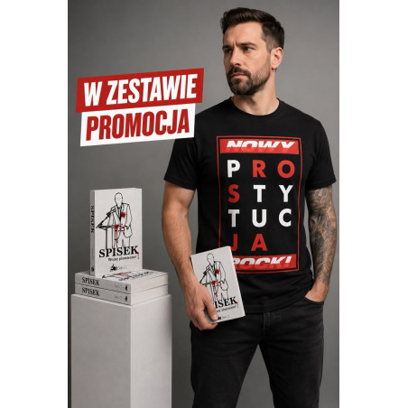 kopia Zestaw koszulka ProStyTucja oraz książka sPiSek
